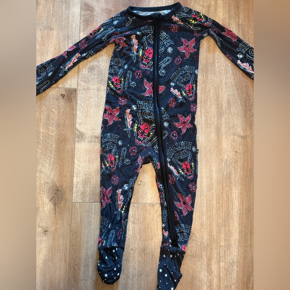 Onyx + Lore “Hellfire Club” Bamboo Zippy – 12–18M